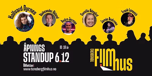 Åpnings-standup på Tønsberg Filmhus