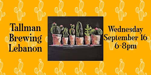 Paint & Brews at Tallman Brewing in Lebanon