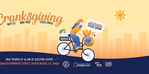 Cranksgiving 2025! Bike Ride Food Drive for the GBR Food Bank
