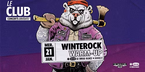 WinteRock Warm-up au Brise Glace