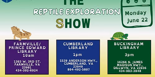 Farmville-Prince Edward Reptile Show