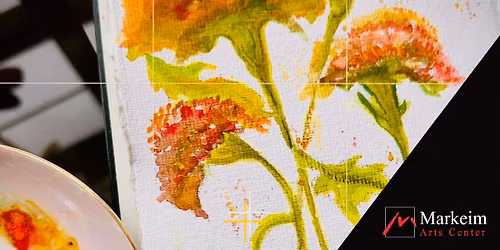 En Plein Air Garden Outdoor Watercolor & Sketch Group with Sharon Ann Smith