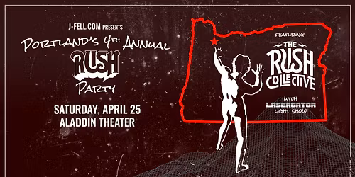 The 4th annual Portland RUSH Party featuring The Rush Collective at Aladdin Theater