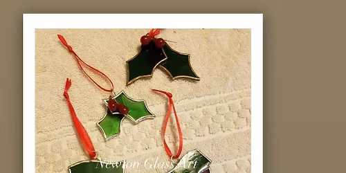 Advanced Stained Glass \u2014 Christmas Ornaments