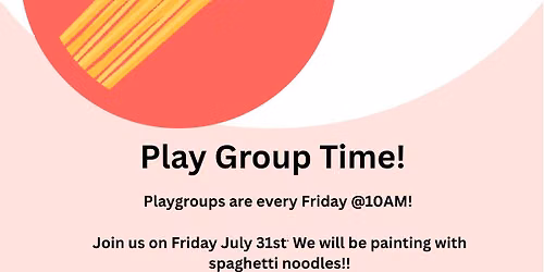 Play & Stay - Spaghetti Painting