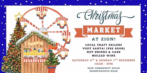 Zion\u2019s Christmas Market Saturday
