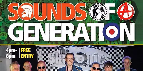Sundays Ska Session - The Skafonics with Ska n Mash DJ support Sunday 28th 4pm