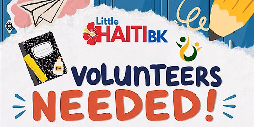 VOLUNTEERS NEEDED! (BACK TO SCHOOL)