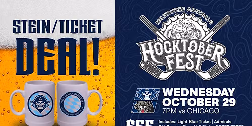 Milwaukee Admirals Hocktoberfest!