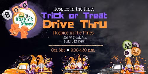 Hospice in the Pines Halloween Drive Thru