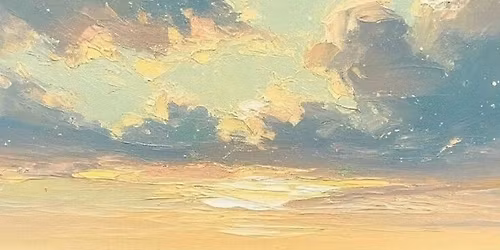 See landskap olieverf 