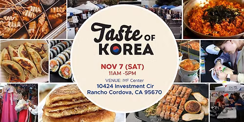 2026 Taste of Korea in Sacramento