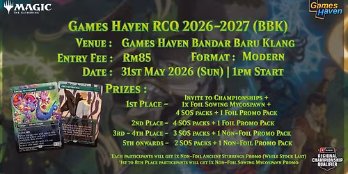 Games Haven BBK Regional Qualifier ll Modern