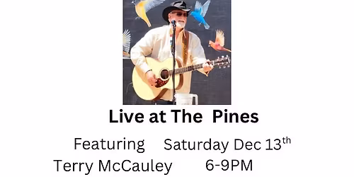 Live Music featuring Terry McCauley 