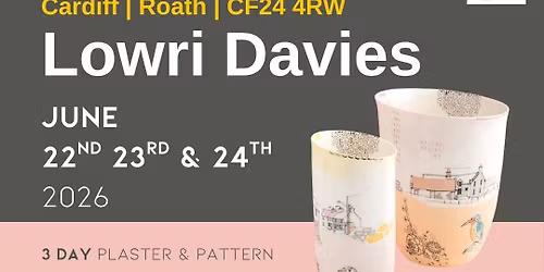 3-Day Masterclass | Plaster & Pattern