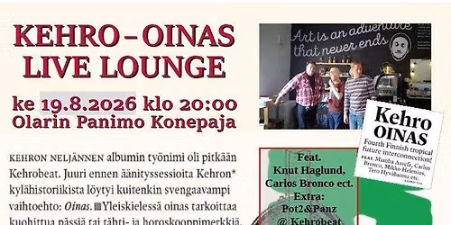 Kehro Oinas Live Lounge