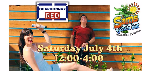 Chardonnay Red LIVE MUSIC at Sam's Beach Bar