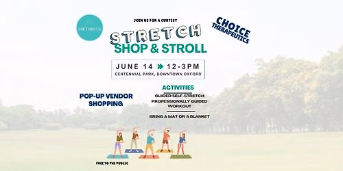 Wellness Day: Stretch, Shop & Stroll
