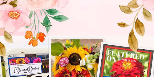 POP UP Flower bar- Wandering Wildflower Trailer