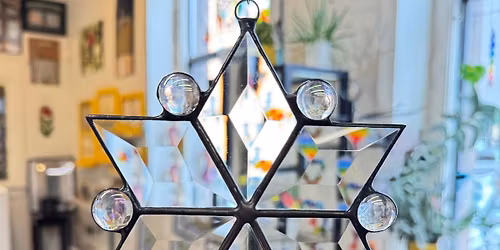 Bevel & Gem Snowflake Stained Glass Workshop