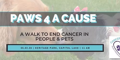 5th Annual Paws 4 A Cause Walk to End Cancer