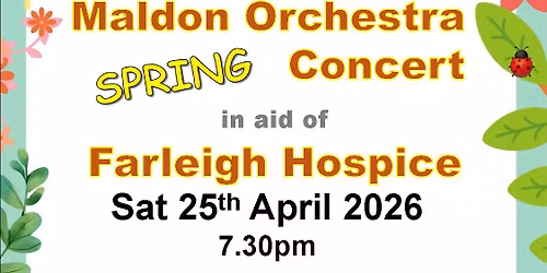 Spring concert in aid of Farleigh Hospice