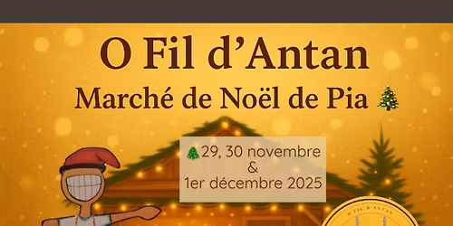 Chalet O Fil d\u2019Antan \u2013 March\u00e9 de No\u00ebl de Pia \ud83c\udf84