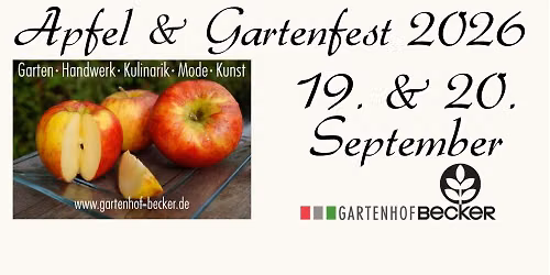 Apfel- und Gartenfest 2026