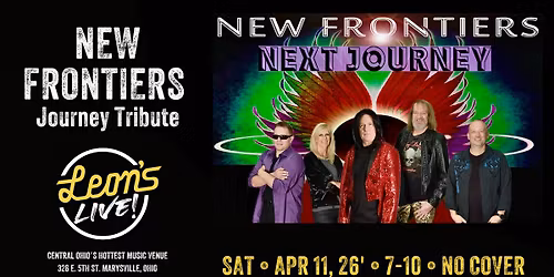 New Frontiers: Journey Tribute at Leon's Live
