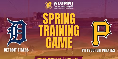 CMU Alumni at Tigers Spring Training
