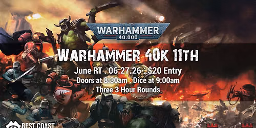 Warhammer 40k June RT