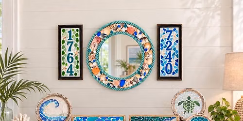 Sea Glass Mosaic Craft Workshop at El Patio in Cape Coral