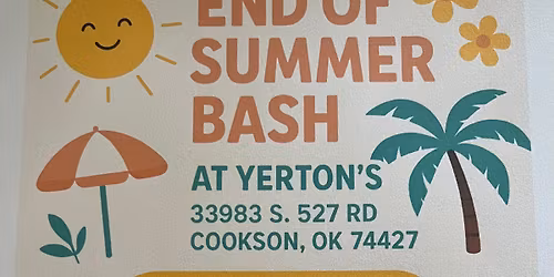 Yerton End of Summer Bash