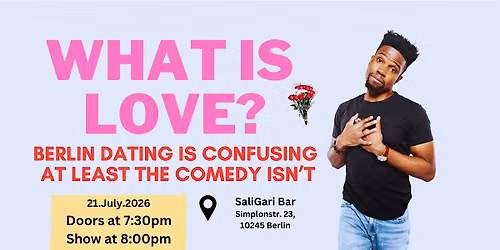 What is Love? | English Stand Up Comedy (Berlin)