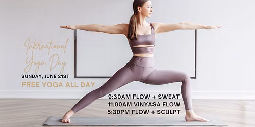 FREE YOGA - International Yoga Day