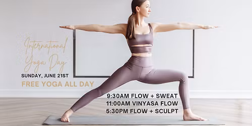 FREE YOGA - International Yoga Day