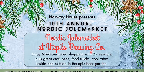 Nordic Julemarket at Utepils