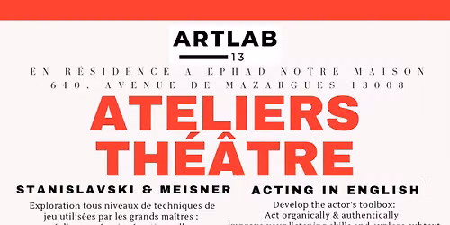 Ateliers Th\u00e9\u00e2tre (in French and English)