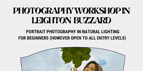 Portrait Photography Workshop, a fund Raising Event for Whizz Kidz