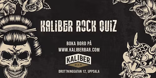 Kaliber Rock Quiz med Quizmaster Johan 03\/12