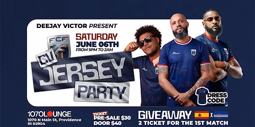 CV Jersey Party