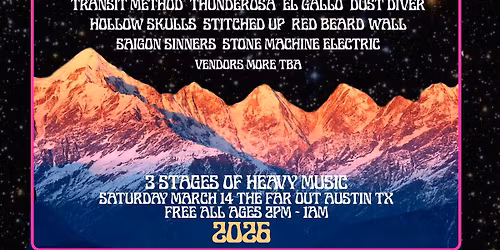 STONER JAM 2026 - FREE HEAVY MUSIC FEST at THE FAR OUT LOUNGE