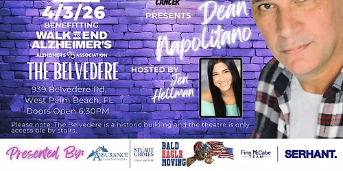 Comedian Dean Napolitano Benefitting Walk To End Alzheimer's
