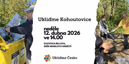 Ukli\u010fme Kohoutovice 12. dubna 2026
