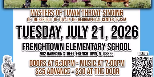 Alash Ensemble @ Frenchtown Elementary School