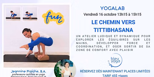 Le chemin vers Tittibhasana