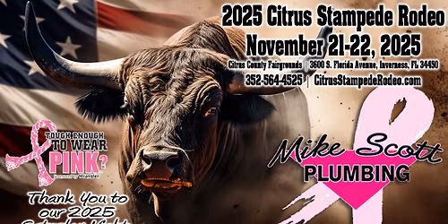 "Tough Enough to Wear Pink" Sponsored by Mike Scott Plumbing