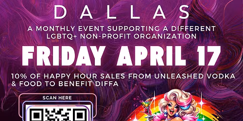 Unleashed LGBTQ+ & The Ivy Tavern present A Fundraising Happy Hour Benefiting DIFFA