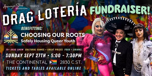 Drag Loter\u00eda Fundraiser for Choosing Our Roots!