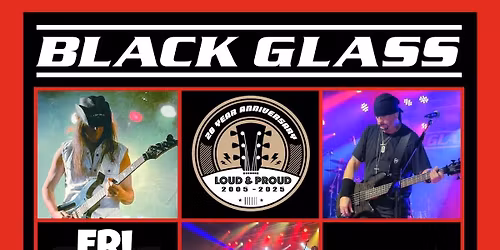 STOOGES - BLACK GLASS 